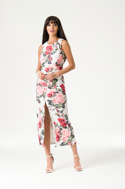 Floral Printed Maxi Dress