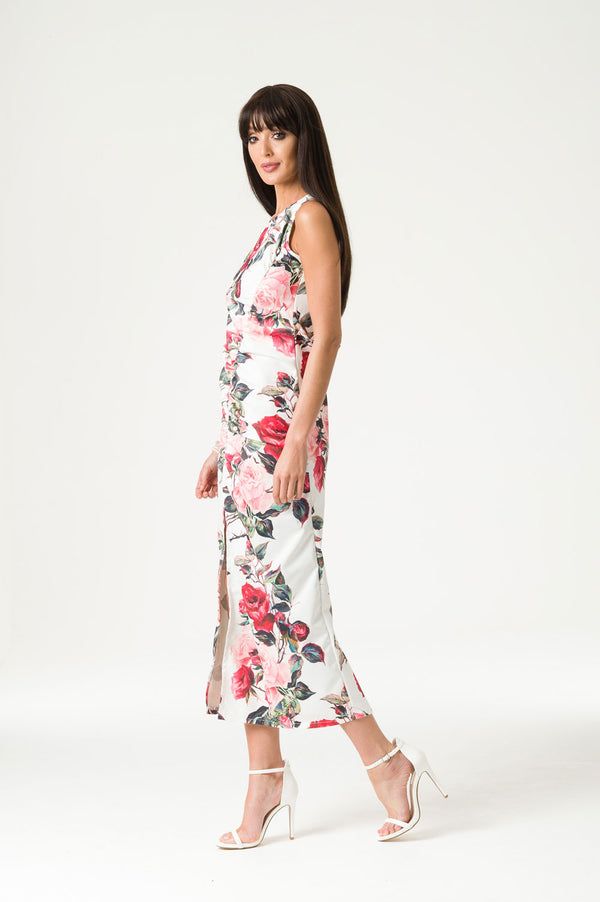Floral Printed Maxi Dress