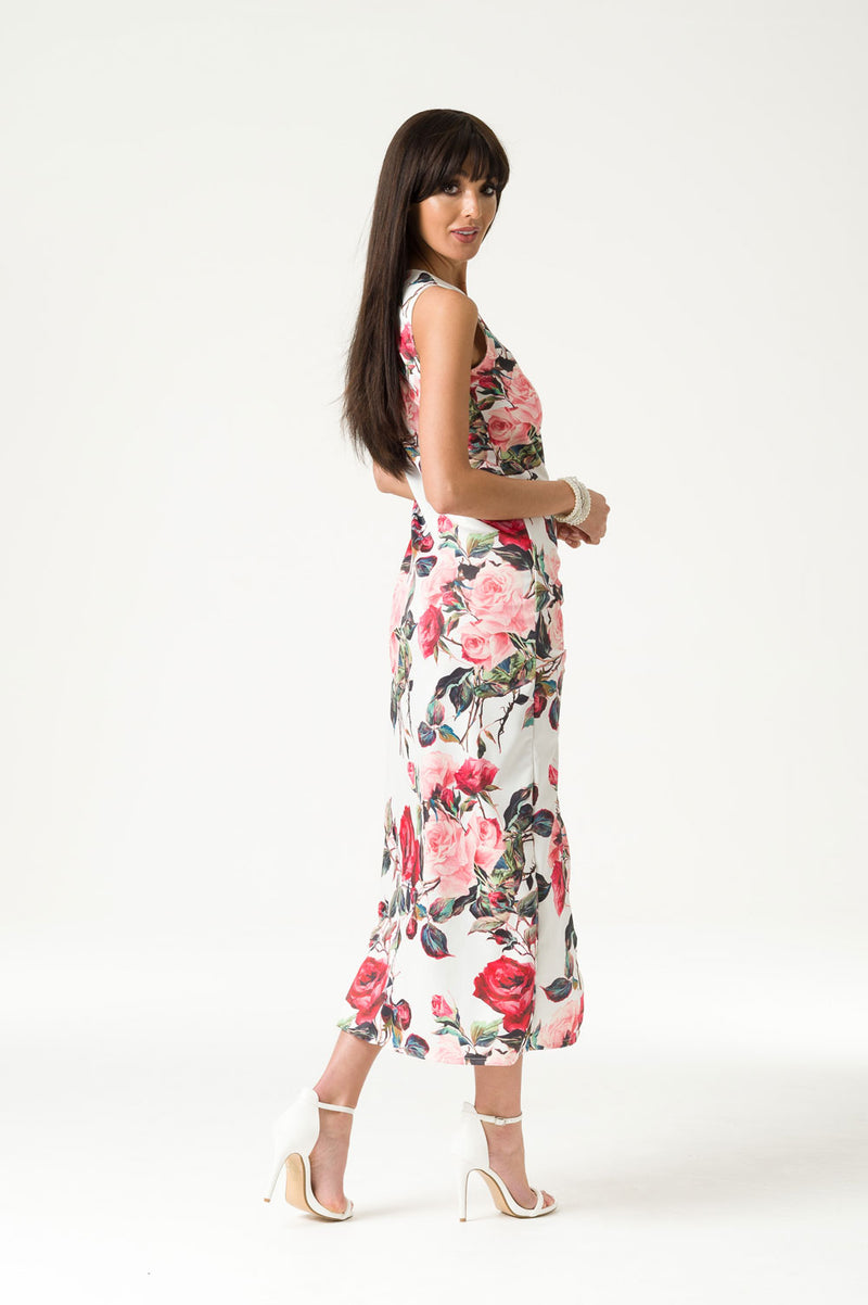 Floral Printed Maxi Dress